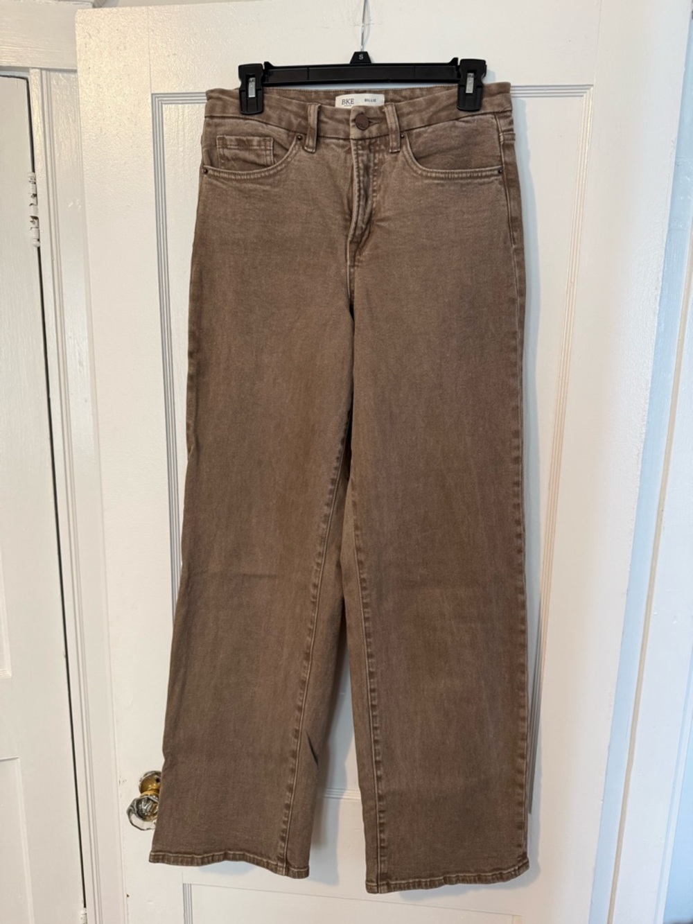 BKE Brown Wide-Leg Jeans